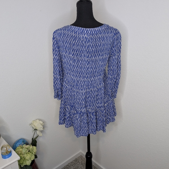 💘 Maeve Anthropologie Lila Tiered Tunic Size XS - Picture 3 of 6